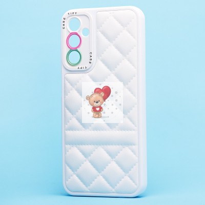 Чехол-накладка для Samsung M146 Galaxy M14 5G (белый) - SC318 экокожа