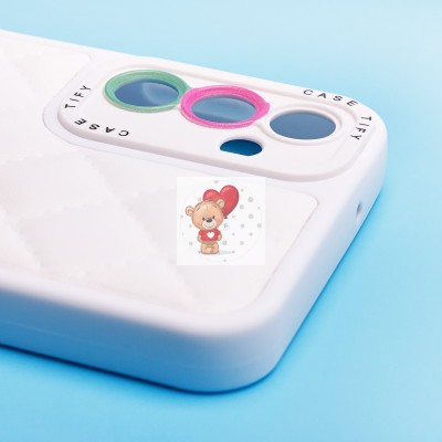 Чехол-накладка для Samsung M146 Galaxy M14 5G (белый) - SC318 экокожа