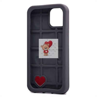 Чехол-накладка для Apple iPhone 11 Pro (серый) - SC319