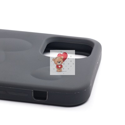 Чехол-накладка для Apple iPhone 12 (серый) - SC319