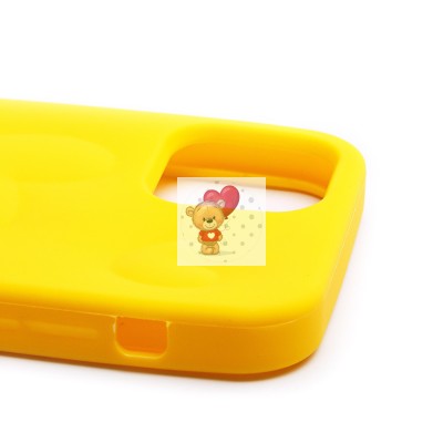 Чехол-накладка для Apple iPhone 12 (желтый) - SC319