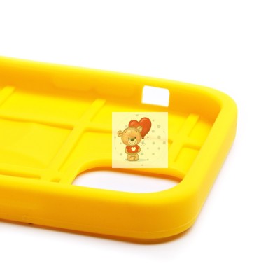 Чехол-накладка для Apple iPhone 12 (желтый) - SC319