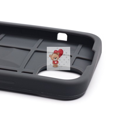 Чехол-накладка для Apple iPhone 14 Plus (серый) - SC319