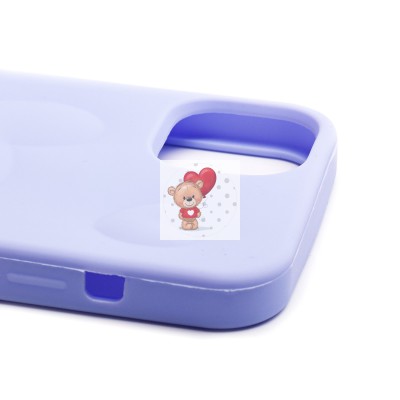 Чехол-накладка для Apple iPhone 14 Plus (голубой) - SC319 Чехол-накладка для Apple iPhone 14 Plus (голубой) - SC319