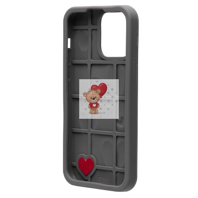 Чехол-накладка для Apple iPhone 14 Pro Max (серый) - SC319 Чехол-накладка для Apple iPhone 14 Pro Max (серый) - SC319