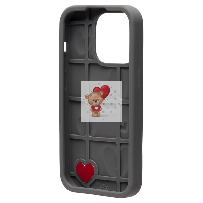 Чехол-накладка для Apple iPhone 14 Pro (серый) - SC319 Чехол-накладка для Apple iPhone 14 Pro (серый) - SC319