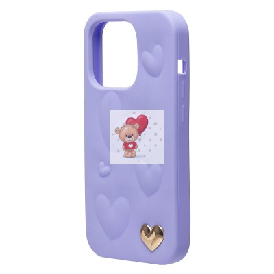 Чехол-накладка для Apple iPhone 14 Pro (голубой) - SC319 Чехол-накладка для Apple iPhone 14 Pro (голубой) - SC319