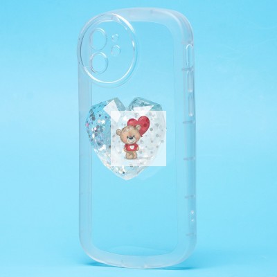 Чехол-накладка для Apple iPhone 12 (прозрачный) - SC327