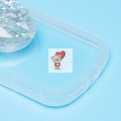 Чехол-накладка для Apple iPhone 12 (прозрачный) - SC327