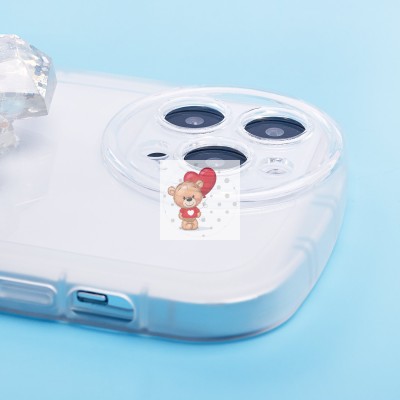 Чехол-накладка для Apple iPhone 13 Pro Max (прозрачный) - SC327