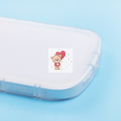 Чехол-накладка для Apple iPhone 13 Pro Max (прозрачный) - SC327