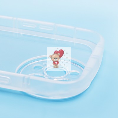 Чехол-накладка для Apple iPhone 13 Pro Max (прозрачный) - SC327