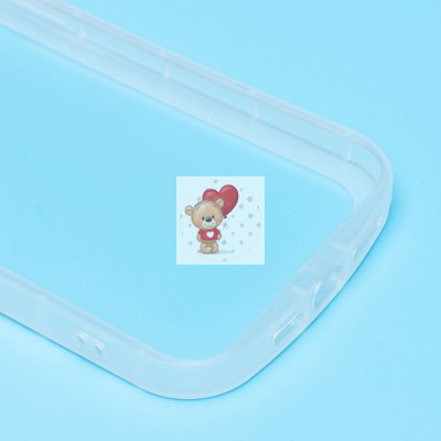 Чехол-накладка для Apple iPhone 14 Pro Max (прозрачный) - SC327