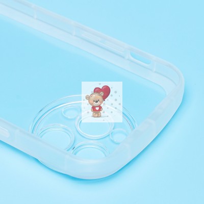 Чехол-накладка для Apple iPhone 14 Pro Max (прозрачный) - SC327