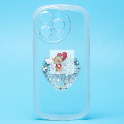 Чехол-накладка для Apple iPhone 14 Pro (прозрачный) - SC327