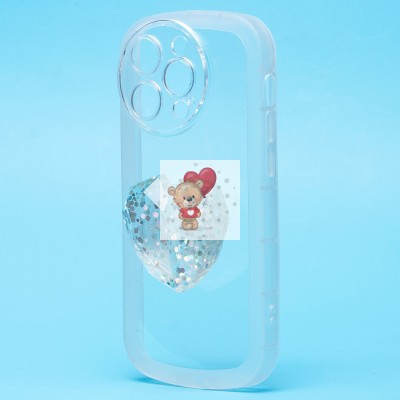 Чехол-накладка для Apple iPhone 14 Pro (прозрачный) - SC327