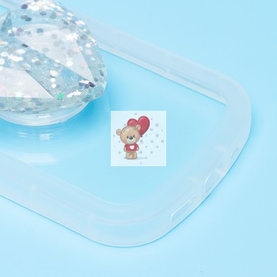 Чехол-накладка для Apple iPhone 14 Pro (прозрачный) - SC327