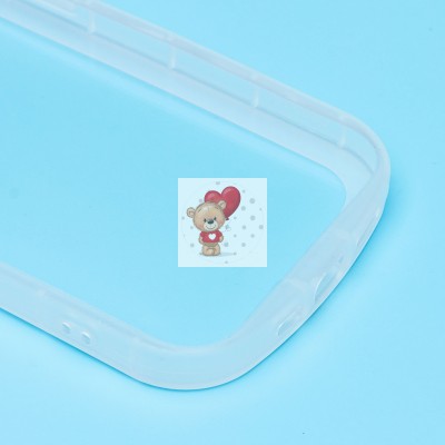 Чехол-накладка для Apple iPhone 14 Pro (прозрачный) - SC327