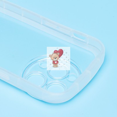 Чехол-накладка для Apple iPhone 14 Pro (прозрачный) - SC327