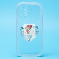 Чехол-накладка для Apple iPhone 14 (прозрачный) - SC327