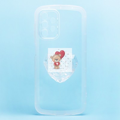 Чехол-накладка для Samsung A135 Galaxy A13 4G (прозрачный) - SC327