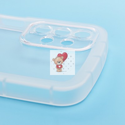 Чехол-накладка для Samsung A135 Galaxy A13 4G (прозрачный) - SC327