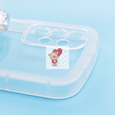 Чехол-накладка для Samsung A135 Galaxy A13 4G (прозрачный) - SC327