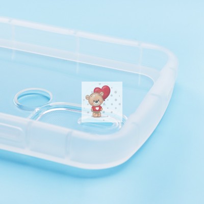 Чехол-накладка для Xiaomi Redmi A1+ (прозрачный) - SC327