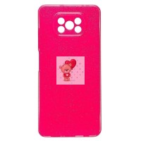 Чехол-накладка для Xiaomi Poco X3 (розовый) - SC328