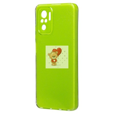 Чехол-накладка для Xiaomi Redmi Note 10S (светло-зеленый) - SC328