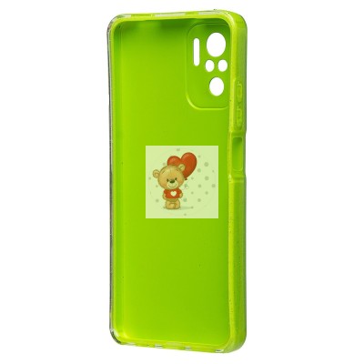 Чехол-накладка для Xiaomi Redmi Note 10S (светло-зеленый) - SC328