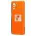 Чехол-накладка для Xiaomi Redmi Note 10S (оранжевый) - SC328