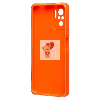 Чехол-накладка для Xiaomi Redmi Note 10S (оранжевый) - SC328
