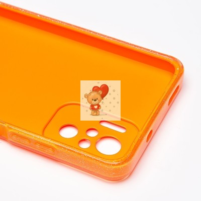 Чехол-накладка для Xiaomi Redmi Note 10S (оранжевый) - SC328