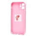 Чехол-накладка для Apple iPhone 12 (светло-розовый) - SC328