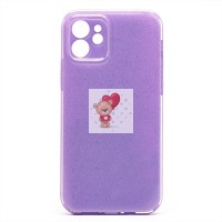 Чехол-накладка для Apple iPhone 12 (светло-фиолетовый) - SC328