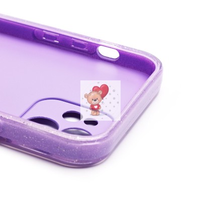 Чехол-накладка для Apple iPhone 12 (светло-фиолетовый) - SC328