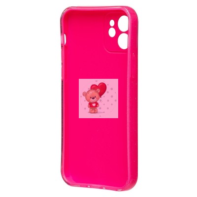 Чехол-накладка для Apple iPhone 12 (розовый) - SC328