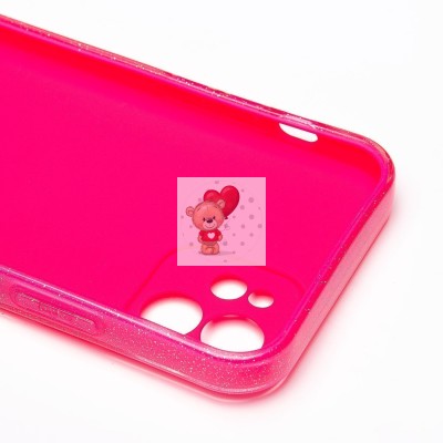 Чехол-накладка для Apple iPhone 12 (розовый) - SC328