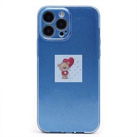 Чехол-накладка для Apple iPhone 13 Pro Max (голубой) - SC328