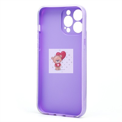 Чехол-накладка для Apple iPhone 13 Pro Max (светло-фиолетовый) - SC328