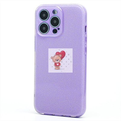 Чехол-накладка для Apple iPhone 13 Pro (светло-фиолетовый) - SC328