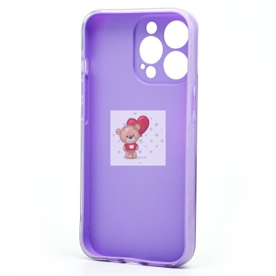 Чехол-накладка для Apple iPhone 13 Pro (светло-фиолетовый) - SC328