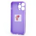 Чехол-накладка для Apple iPhone 13 Pro (светло-фиолетовый) - SC328