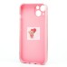 Чехол-накладка для Apple iPhone 13 (светло-розовый) - SC328
