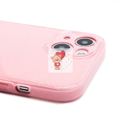 Чехол-накладка для Apple iPhone 13 (светло-розовый) - SC328