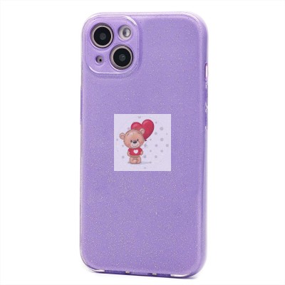 Чехол-накладка для Apple iPhone 13 (светло-фиолетовый) - SC328