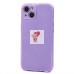 Чехол-накладка для Apple iPhone 13 (светло-фиолетовый) - SC328