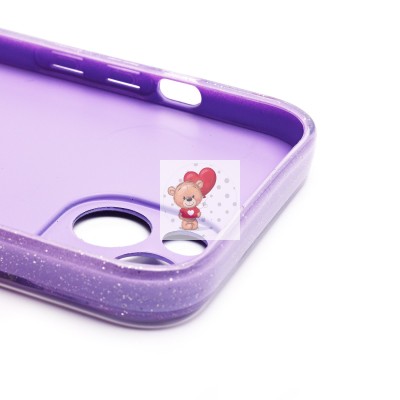 Чехол-накладка для Apple iPhone 13 (светло-фиолетовый) - SC328