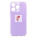 Чехол-накладка для Apple iPhone 14 Pro (светло-фиолетовый) - SC328